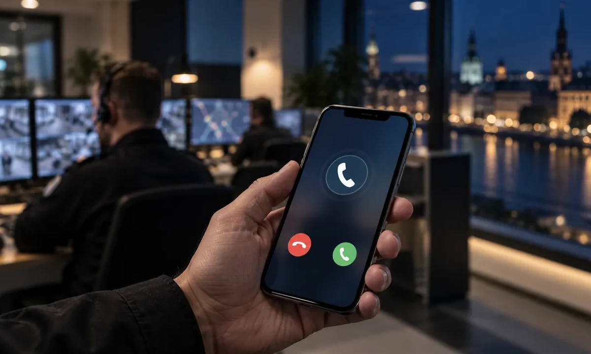Telefon ved akut sikkerhedsbemanding